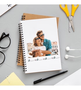 Fotoğraf Baskılı Defter Kişiye Özel