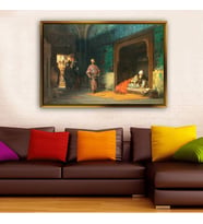 Altın Çerçeveli dekoratif tablo a2062 (Gold)