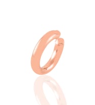 Söğütlü Silver Gümüş rose sade sıkıştırmalı  kıkırdak küpe