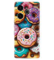 Pova 6 Pro (LI9) Kılıf Boutique Baskılı Resimli Donut Pcode -031
