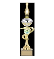 ODAK KUPA - Figürlü Kupalar - Bowling / Pin Figürlü Kupalar FG-065 B - 46 cm
