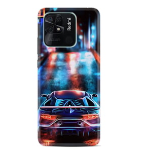 Xiaomi Poco X3 Pro M4 Pro X4 Pro C40 10C Kılıf Desenli Silikon Neon Cars 1724