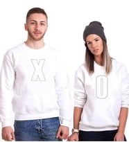 Tshirthane X O Sevgili Kombinleri Sweatshirt Kombini (Tek Ürün Fiyatıdır.)