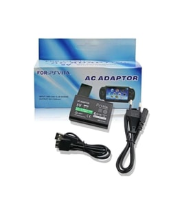 PSP VITA şarj aleti   5V. =1500mA  OEM  Adaptör (Siyah)