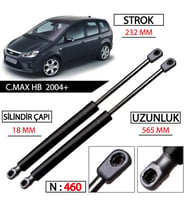 Bagaj Amortisörü C.Max HB 2004+