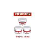 Hemoplus Rahatlatma Bakım Kremi 150 ml  x 3 Adet