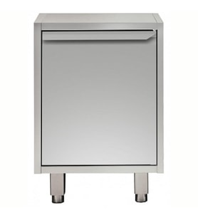 Electrolux Professional Geçişli (pass-thru) 1 + 1 Çarpar Kapılı Alt Dolap, 600 Mm - Modular Line TERP6DA
