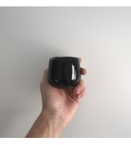 El Yapımı, Seramik Kahve Fincanı, Siyah Kahve Fincanı, 150 Ml. Kahve Fincanı, Seramik Kahve Kupası
