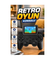 Atari S10 Taşınabilir Retro Oyun Konsolu 2.8 İnç Renkli Ekran