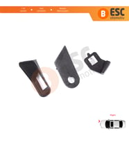 Fiat Abarth Grande Punto MK3 199 2005-2013 89101373DX İçin Sağ Ön Far Ayak Tamir Seti