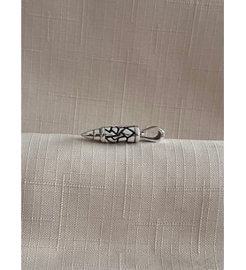 MERMİ 925 AYAR GÜMÜŞ KOLYE UCU