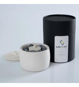 CHIMERA MASAÜSTÜ ŞÖMİNE (Beyaz)