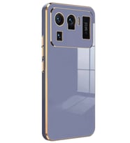 Pilelistore   Xiaomi Mi 11 Ultra Kılıf Volet Silikon - Mavi
