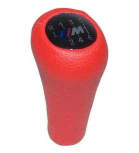BMW -bmw- Vites Topuzu 6 İleri Man Şanz Kırmızı Suni Deri Işıklı M 25112282145 Wender