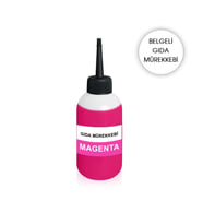 CANON/HP Uyumlu 100 ML. Muadil Kırmızı Gıda Mürekkep