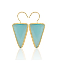 Kadir Jewellery 22 Ayar Altın Kaplama Vintage Küpe -El İşçiliği Ve Hipoalerjenik Küpe