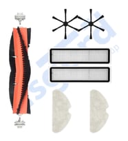 Dreame D10S, D10S PRO, D9 MAX GEN2 Uyumlu 1 Ana Fırça 2 Yan Fırça 2 Filtre 2 Mop PKT-iasgf0000249