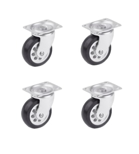 4 Adet Hts Döner Tablalı Mobilya Tekeri Çap: 39 mm Kod : 119