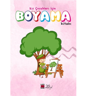 Kız Çocukları için Boyama Kitabı