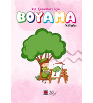 Kız Çocukları için Boyama Kitabı