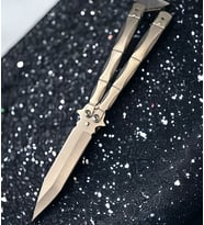 Cakistore Benchmade Gri Desenli Butterfly Kamp Çakısı
