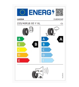 Lassa Revola 235/40R18 95Y XL Otomobil Yaz Lastiği (Üretim Yılı: 2026)