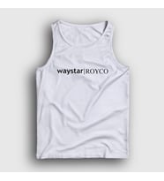 Presmono Unisex Beyaz Waystar Royco Dizi Succession Atlet 500339tt (Beyaz)