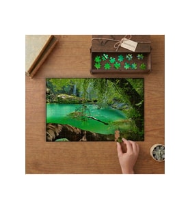 Kurşunlu Akarsu - Antalya - Manzara Tasarımı 240 parça Ahşap Puzzle Ahşap Kutuda MP01931