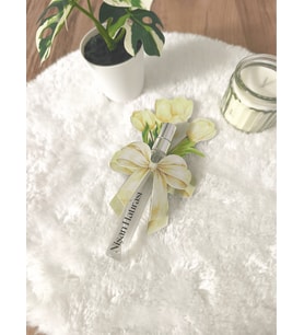 Pamuğum Atelier Sarı Lale Buketli 10ml Sprey Kolonya Kına Söz Nişan Nikah Hediyeliği (25-50-100-200 Adet)