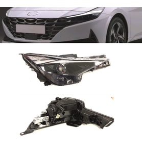 Ns Hyundai Elantra Sağ Far Lambası 2020-2022