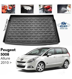 Peugeot 5008 Bagaj Havuzu Paspası 2010-2016