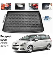 Peugeot 5008 Bagaj Havuzu Paspası 2010-2016