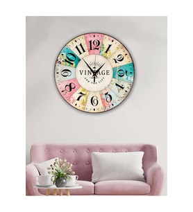 bilge Tasarım Duvar Saati 40 cm x 40 CM (Karışık)