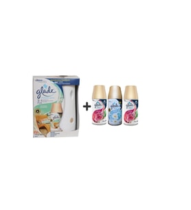 Glade Otomatik Oda Kokusu Spreyi + Okyanus + Meyve Buketi + Temizliğin Ferahlığı 3 X 269 Ml