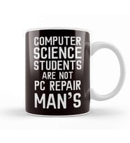Computer Science Student Coder Developer Programmer Software Kupa Bardak Porselen