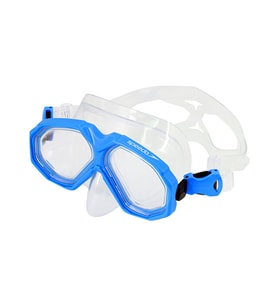 Speedo Au Dual Lenses Mask With Snrkl Blu/Blk Unisex Yüzücü Gözlüğü SOL25002C-TCBK Mavi