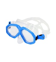Speedo Au Dual Lenses Mask With Snrkl Blu/Blk Unisex Yüzücü Gözlüğü SOL25002C-TCBK Mavi