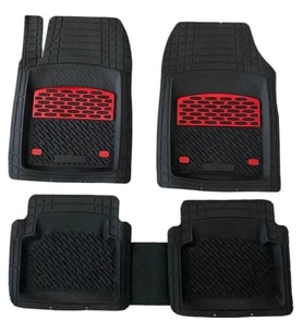 Renault Captur 2022 Uyumlu 4 Cm Derin Havuzlu 5 Parça Set 3D Paspas Takımı Kırmızı