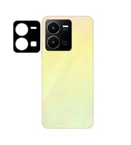 Vivo Y35S Uyumlu Zore 3D Kamera Camı (Siyah)