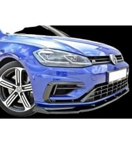 Vw Golf 7,5 (2017 - 2019) Maxton Style Ön Lip (Plastik)
