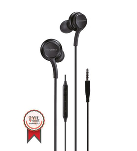 Torima S10 Siyah 3,5 mm Kulak İçi Kablolu Kulaklık