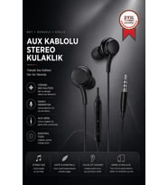 Torima Kablolu Kulaklık Jack Girişli Kulak İçi Kulaklık S10 Siyah