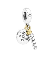Doğum Günü Dilek Mumu Charm  925 Ayar Gümüş