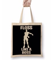 Floss Lıke A Boss Bez Çanta Uzun Saplı