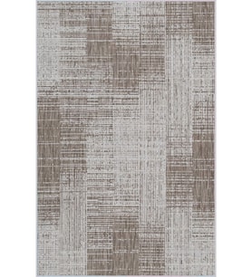 Eliana Home Baskılı, Yıkanabilir Kaymaz Taban Salon Halısı LNA1691 100x150 cm (Kahverengi)