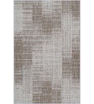 Eliana Home Baskılı, Yıkanabilir Kaymaz Taban Salon Halısı LNA1691 100x150 cm (Kahverengi)