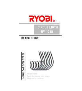 Ryobi 1025 Circle Light Black Nikel Olta İğnesi