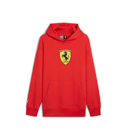 Puma Ferrari Race Bigshield Hdie Erkek Günlük Sweatshirts 62705402 Kırmızı