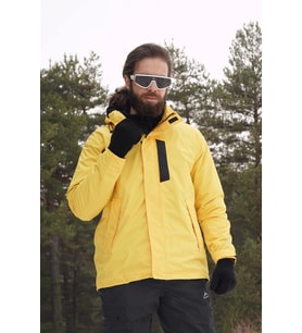 Fiyort FY 76 Floyen Polarlı Su Geçirmez Outdoor Yağmurluk Mont – Erkek Kapüşonlu Ceket