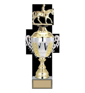 ODAK KUPA - Figürlü Kupalar - At / Binici Figürlü Kupalar FG-087 C - 43 cm